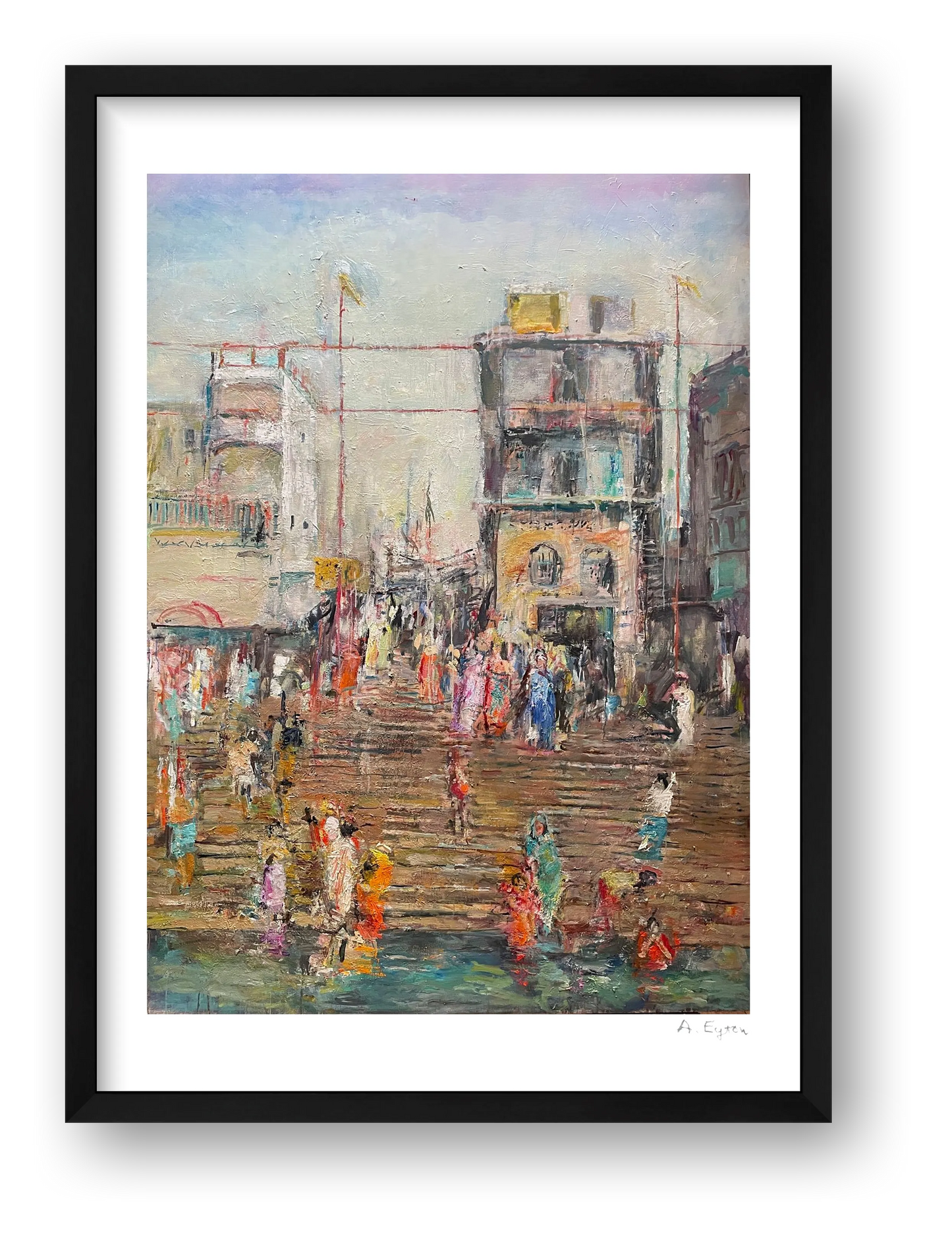 Varanasi — framed