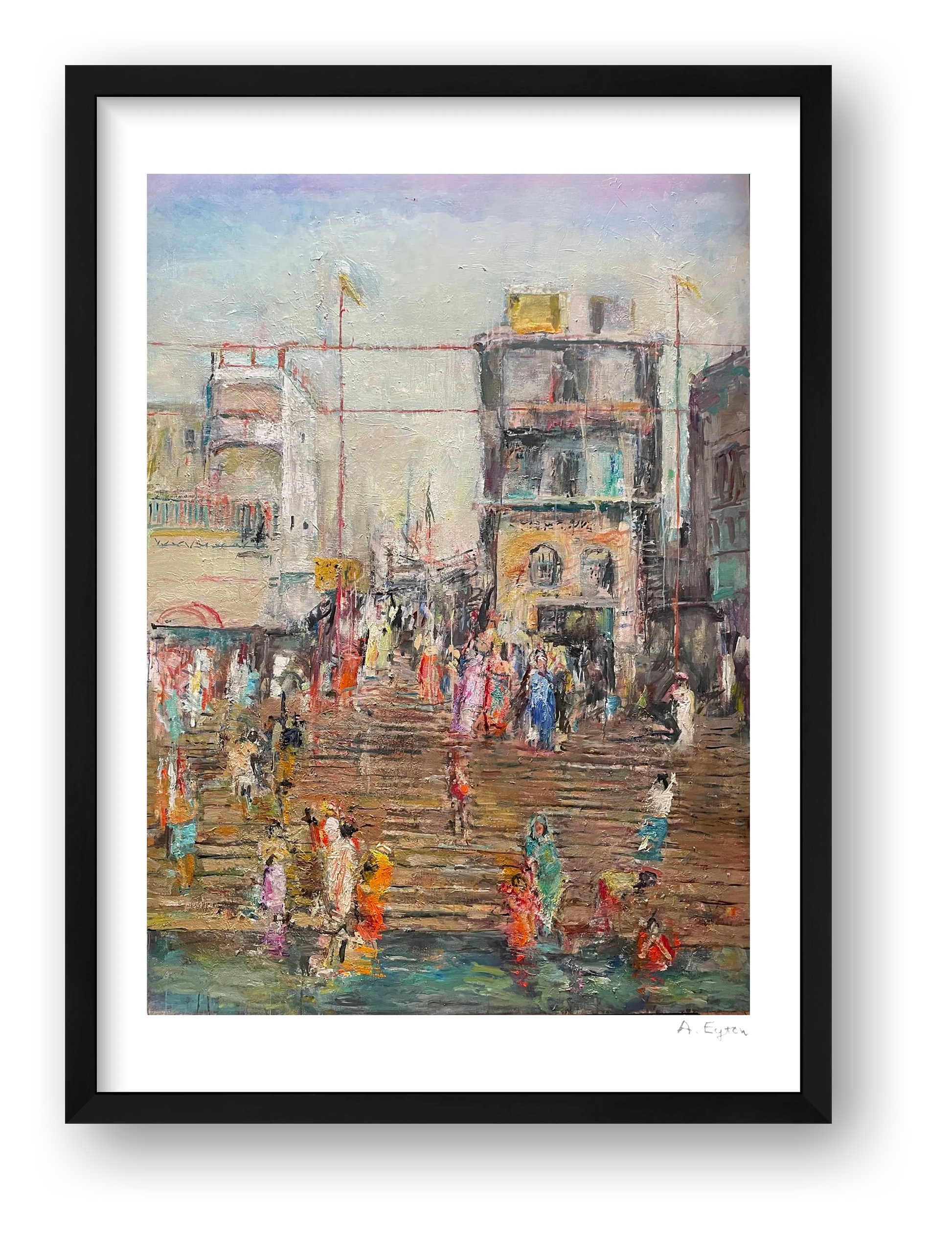 Varanasi — framed