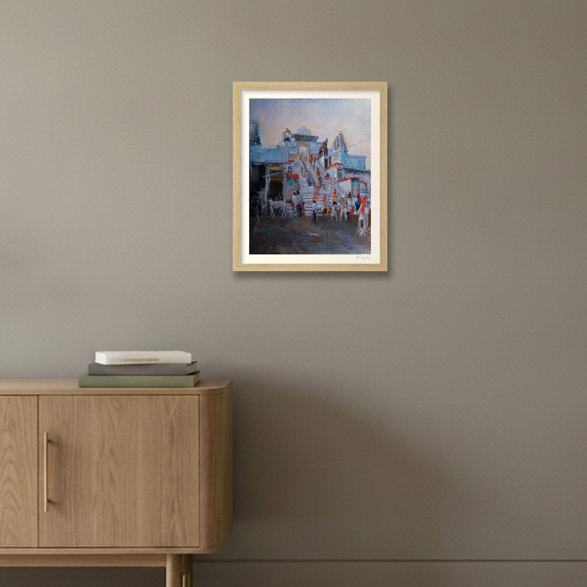 Udaipur — 28×35cm, 11×14" Oak Frame