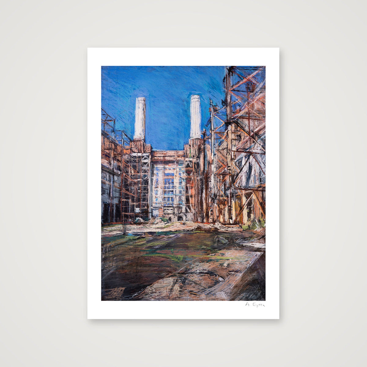 Battersea Power Station Interior  — A2 (42×59cm, 17×23") Print only