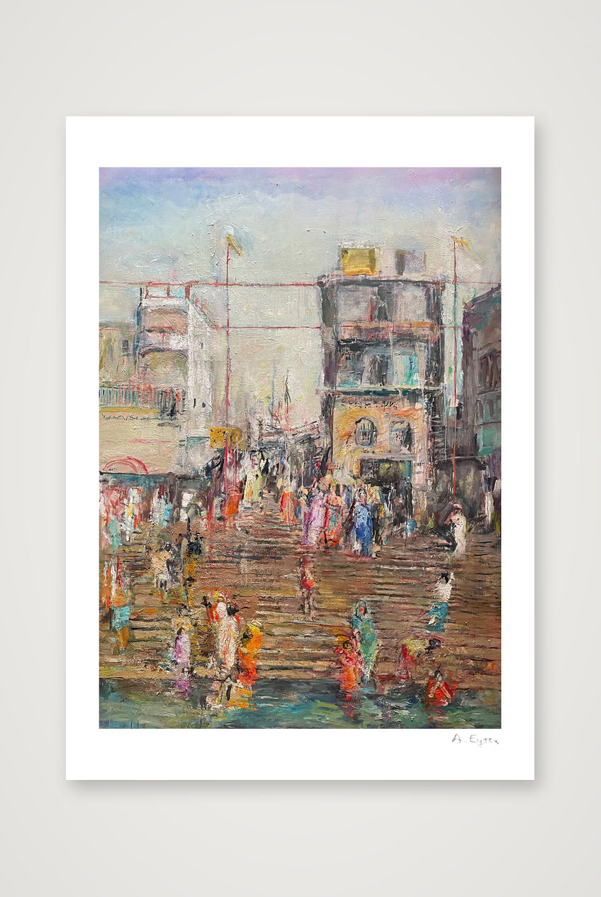 Varanasi — A3 (30×42cm, 12×17") Print only