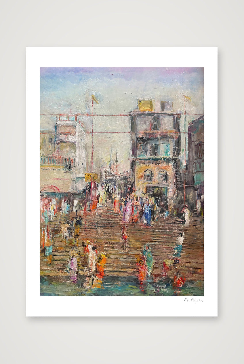 Varanasi — 42×59cm, 17×23" Print only
