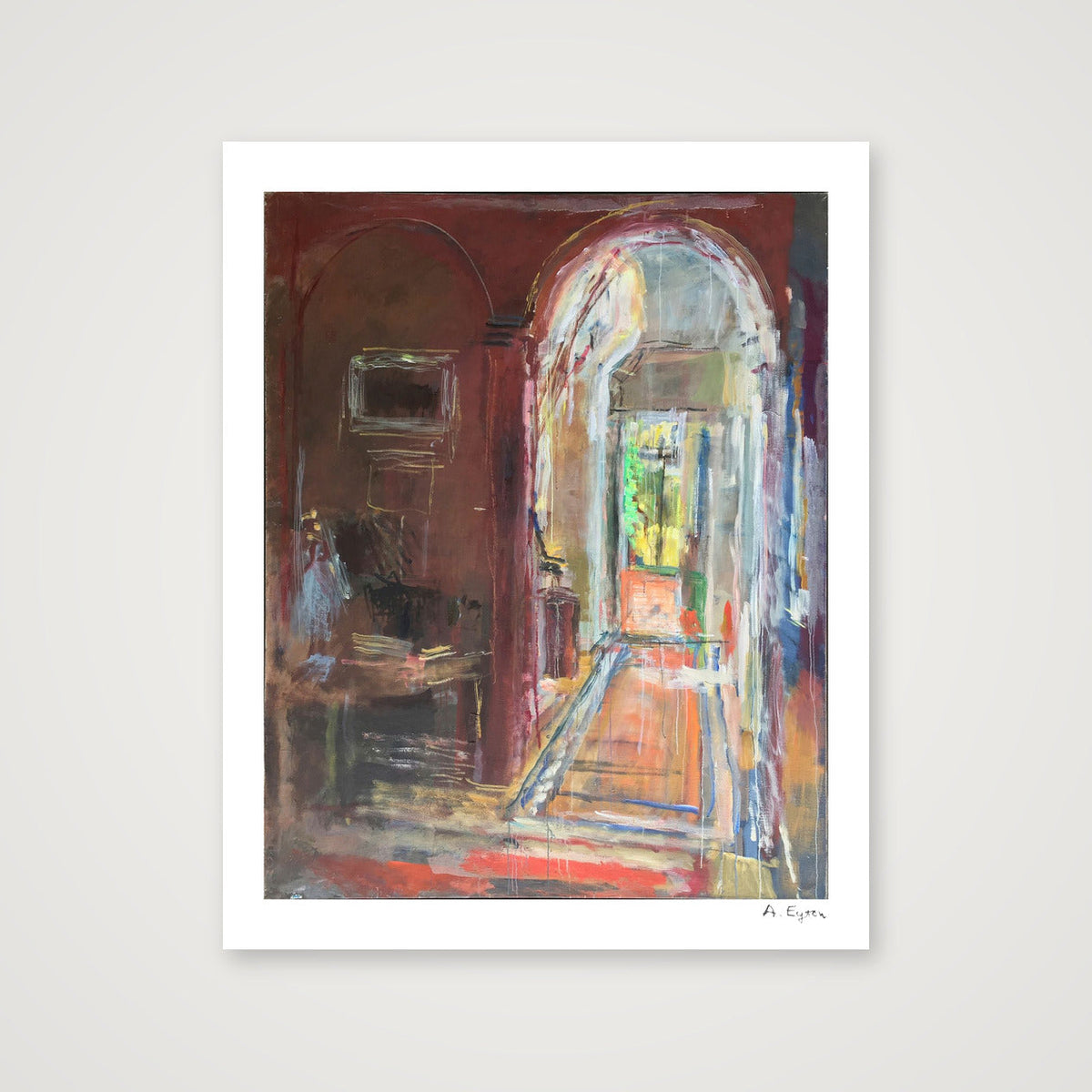 Hallway — 40×50cm, 16×20" Print only