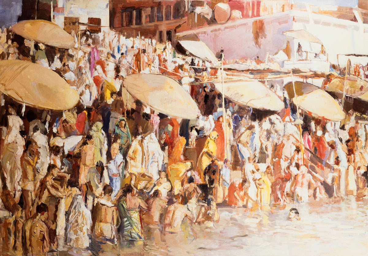 Varanasi Umbrellas
