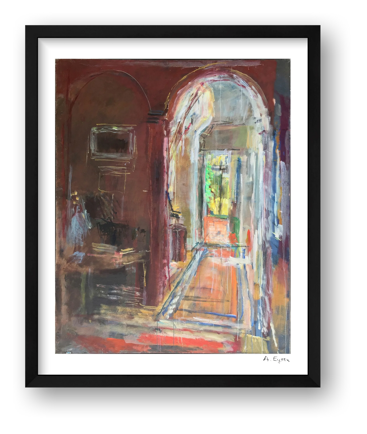 Hallway — framed
